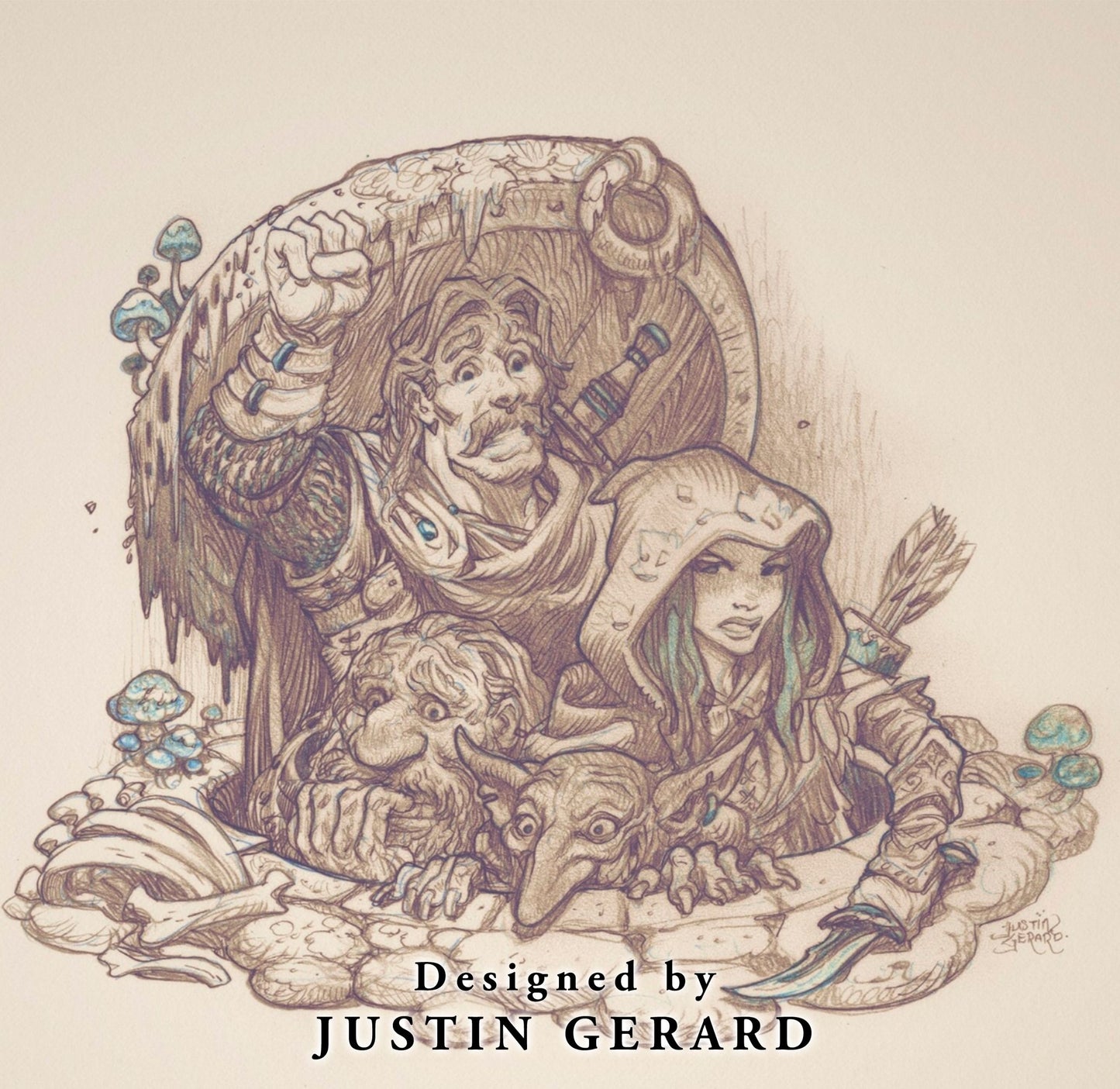 Joapala Studio DUNGEONS PART IV: THE PARTY 75mm