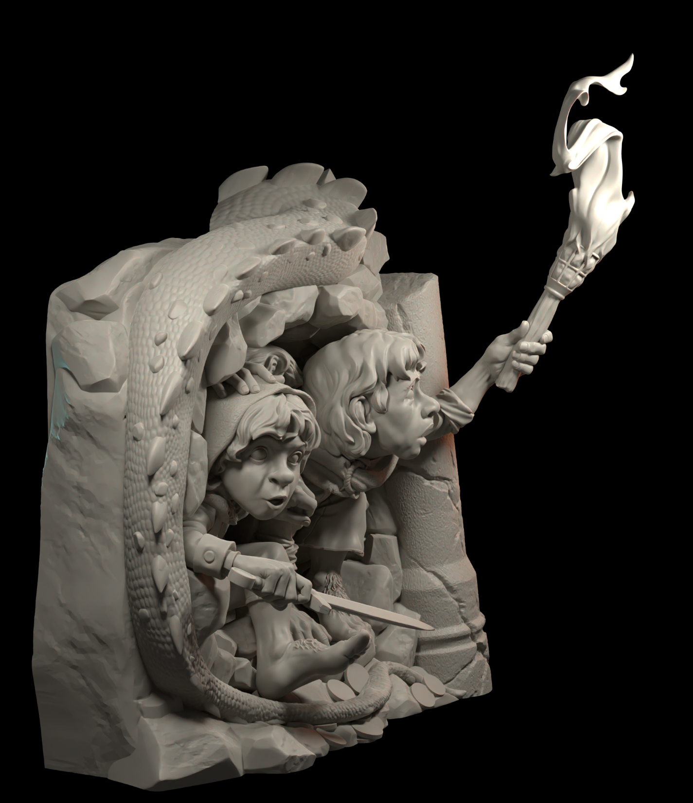 Joapala Studio DUNGEONS PART II : THE QUEST 75mm