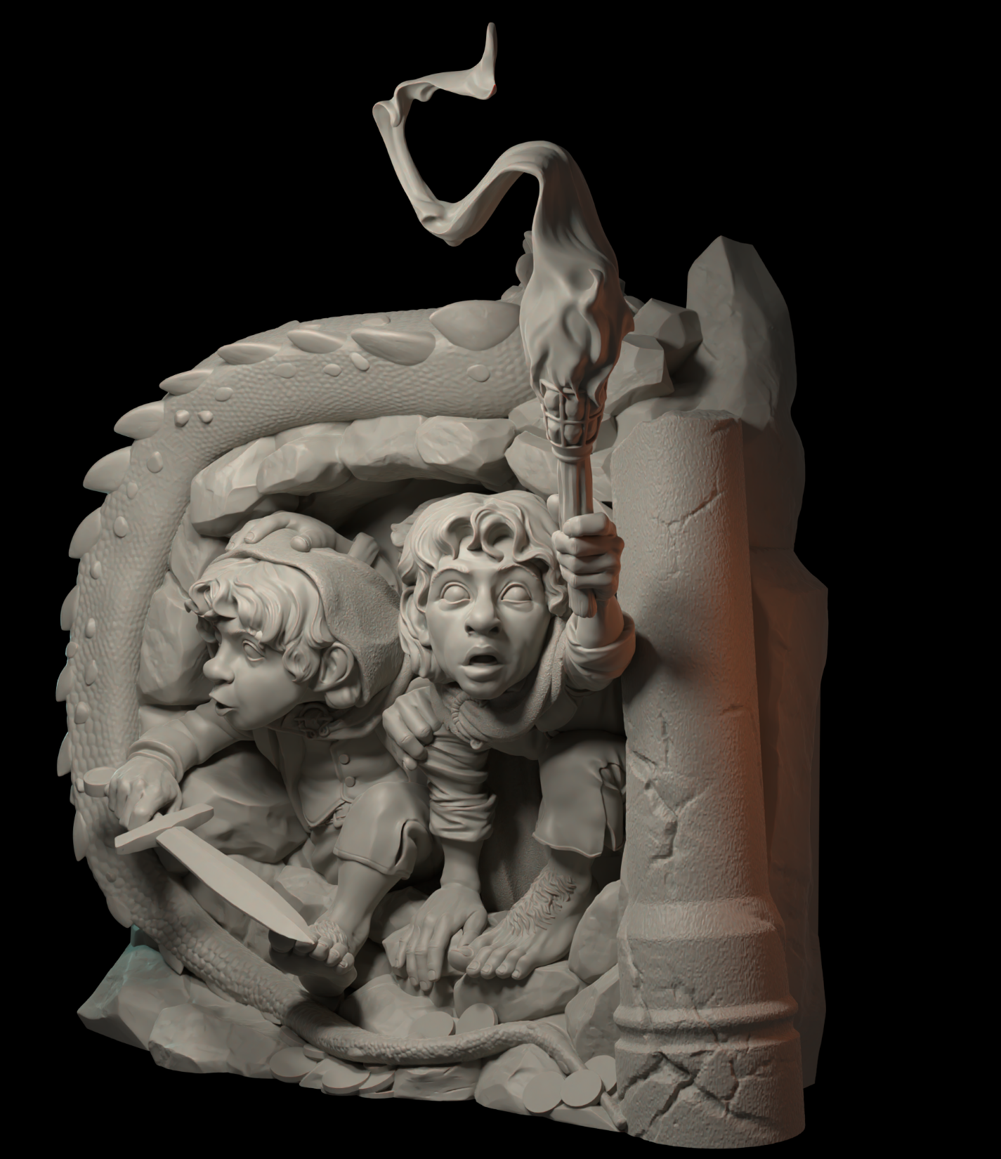 Joapala Studio DUNGEONS PART II : THE QUEST 75mm