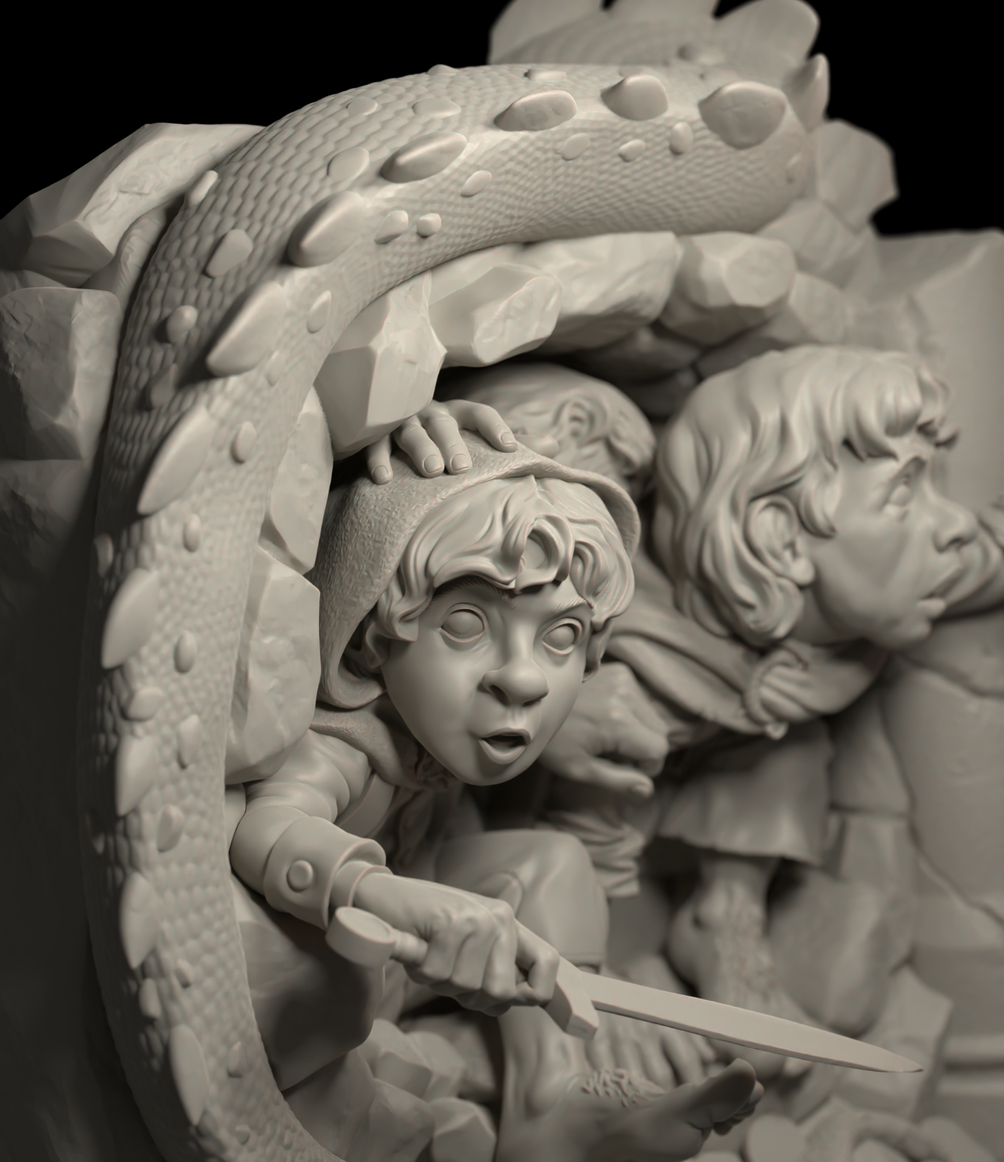 Joapala Studio DUNGEONS PART II : THE QUEST 75mm