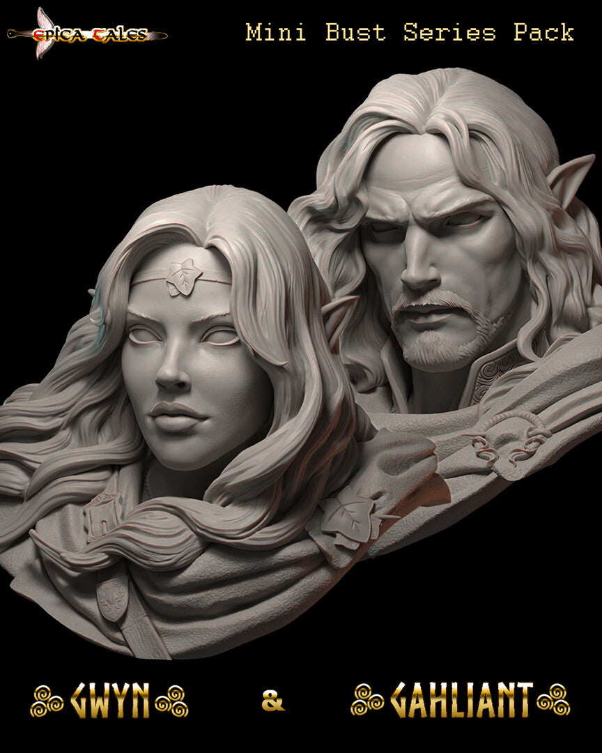 Epica Tales GAHLIANT & GWYN Mini Busts Pack 1/12