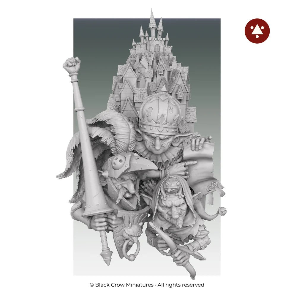 Black Crow Miniatures GOBLIN CITY 1/10 BUST (132mm)