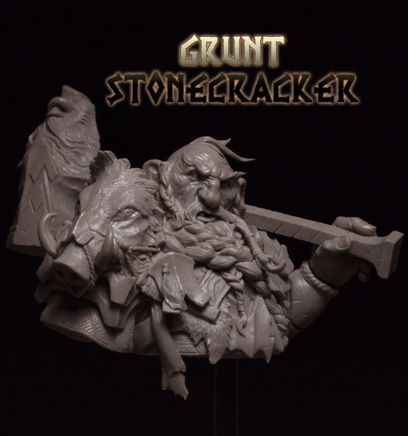 Joapala Studio GRUNT STONECRACKER Bust