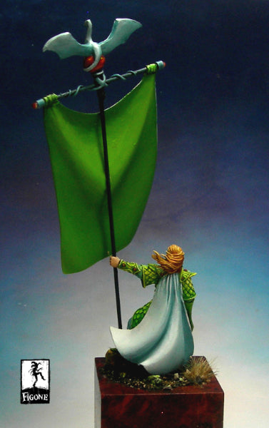 Figone Miniatures High Elf Banner 34mm