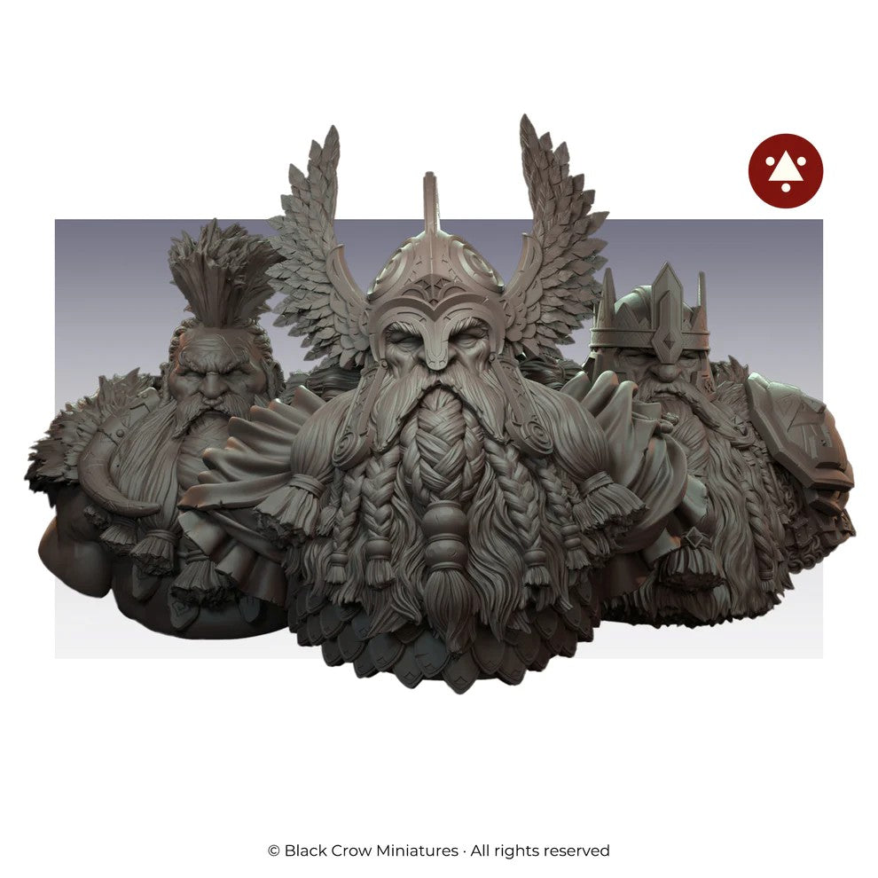 Black Crow Miniatures IRON AND STONE Bust 1/12