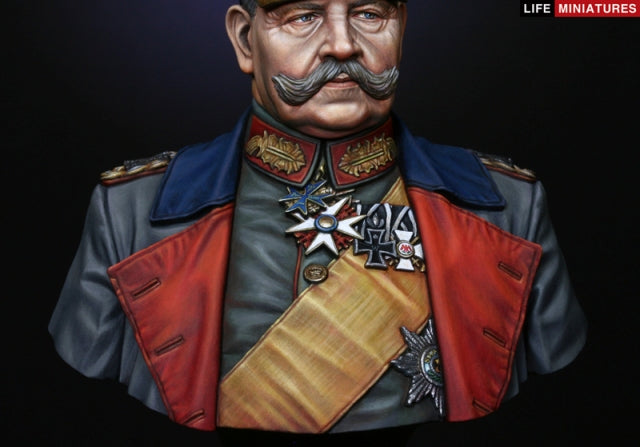 Life miniatures Paul von Hindenburg BUST