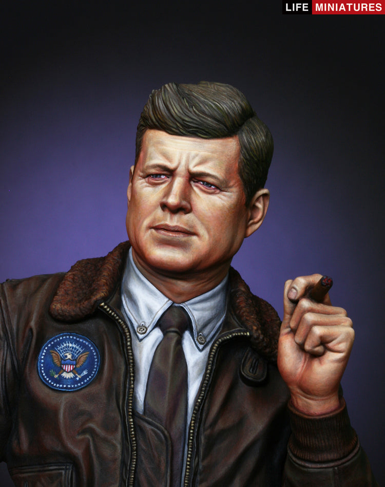 Life miniatures JFK, the 35th President of the United States BUST