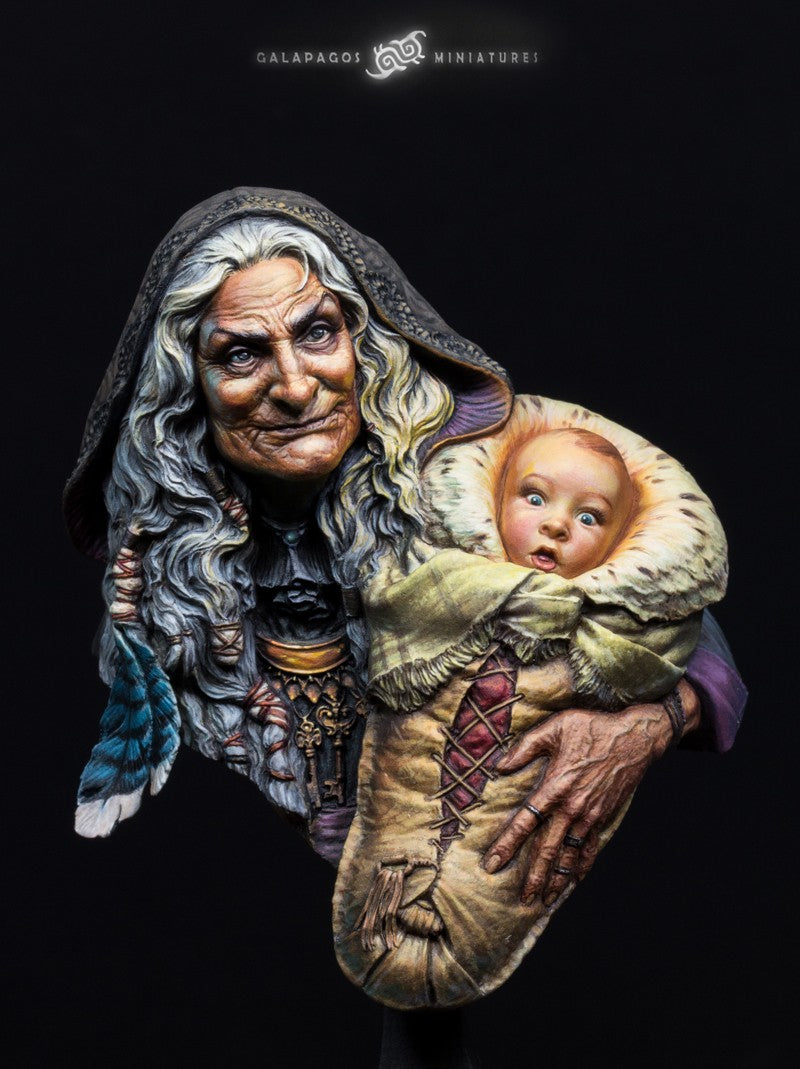 Galapagos Miniatures GP-B009 Muir 'Lady of Avalon ' Bust