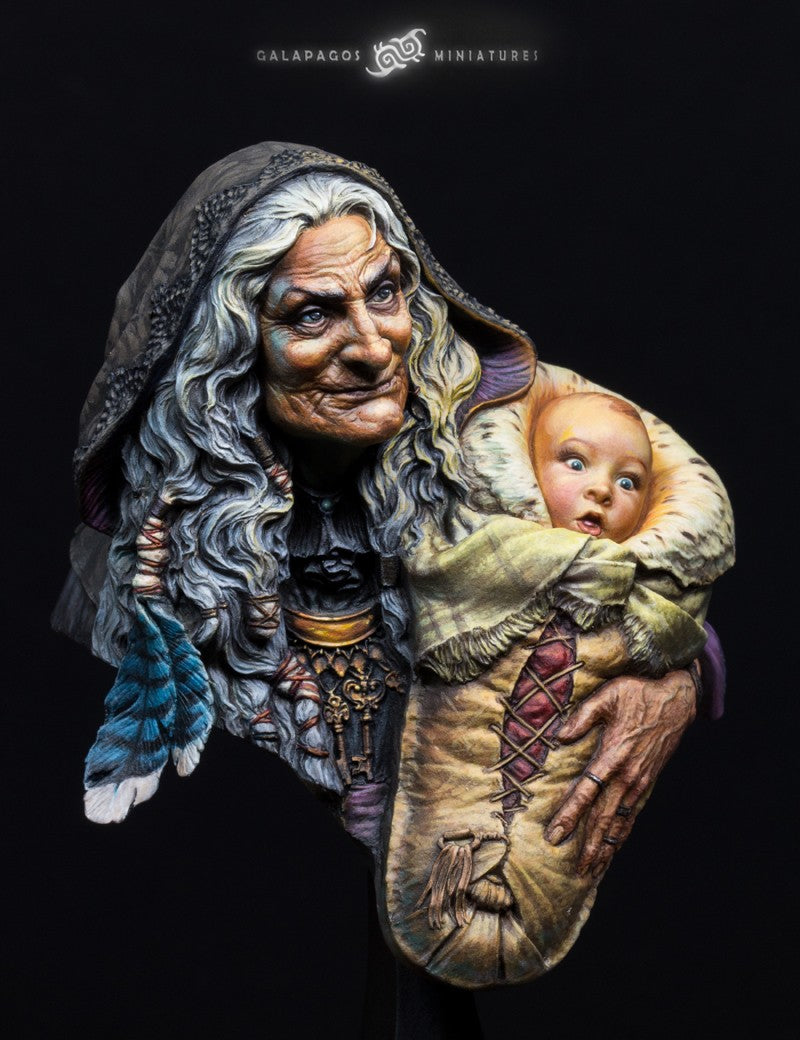 Galapagos Miniatures GP-B009 Muir 'Lady of Avalon ' Bust