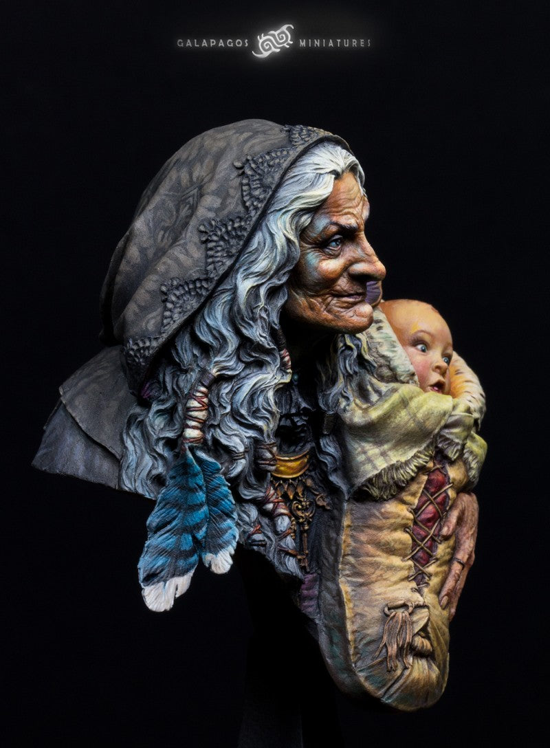 Galapagos Miniatures GP-B009 Muir 'Lady of Avalon ' Bust