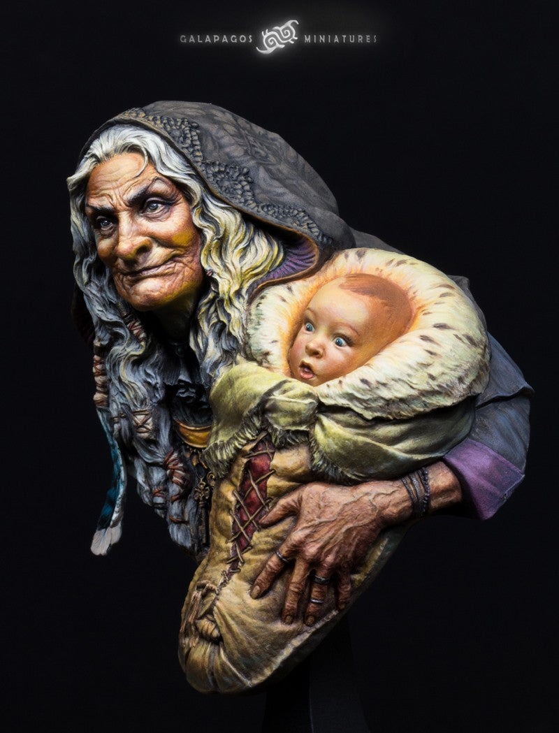 Galapagos Miniatures GP-B009 Muir 'Lady of Avalon ' Bust