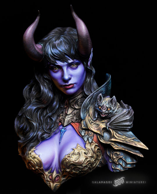 Galapagos Miniatures Velanoir The Night Terror Bust