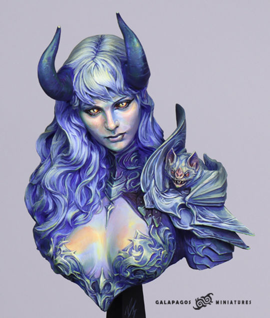 Galapagos Miniatures Velanoir The Night Terror Bust