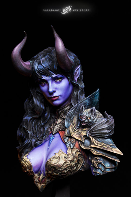 Galapagos Miniatures Velanoir The Night Terror Bust
