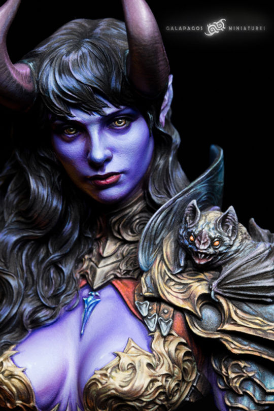 Galapagos Miniatures Velanoir The Night Terror Bust