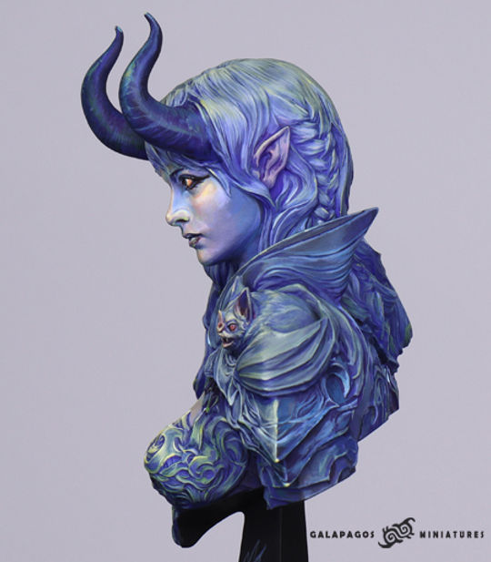 Galapagos Miniatures Velanoir The Night Terror Bust