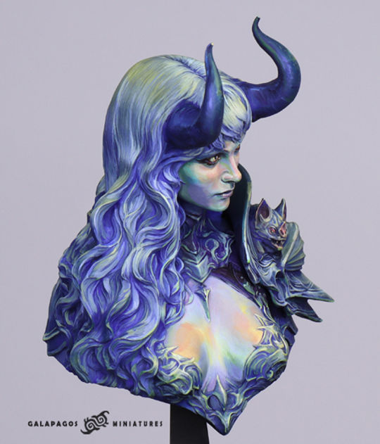 Galapagos Miniatures Velanoir The Night Terror Bust