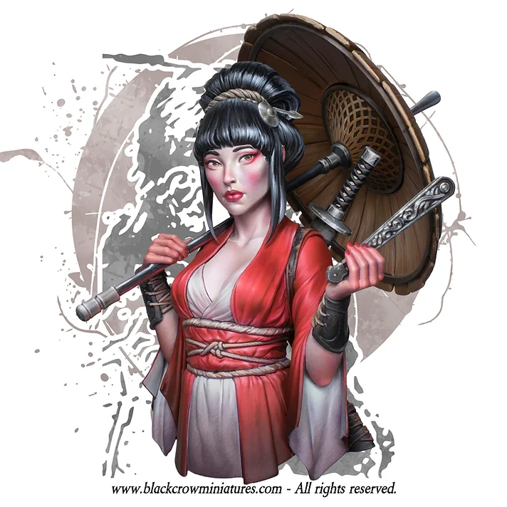 Black Crow Miniatures SAKURA Bust 1/10