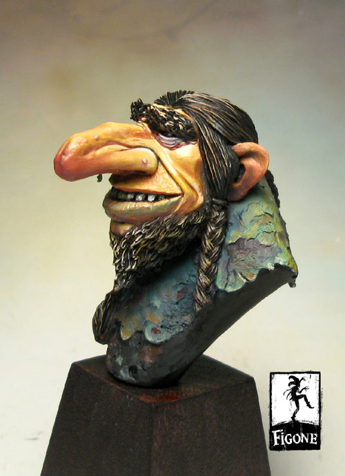 Figone Miniatures The Troll Companion Bust