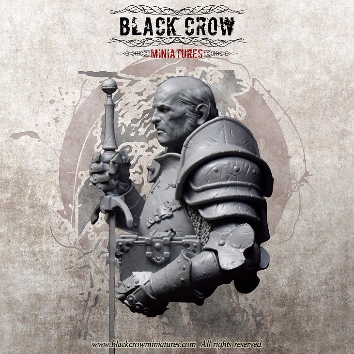 Black Crow Miniatures UTHER Bust 1/12