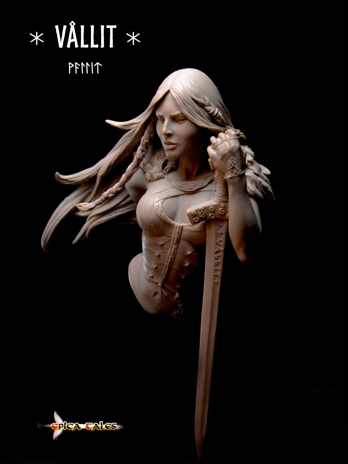 Epica Tales VALLIT Bust (Includes a base)