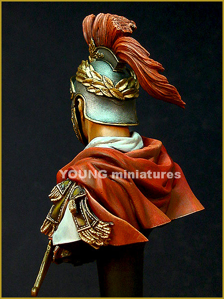 Young Miniatures Roman Cavalry Officer 180 B.C. 1/10 Bust Resin YH1829 BUST