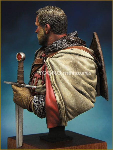 Young Miniatures TEMPLAR KNIGHT 1/10 Bust Resin YH1837 BUST