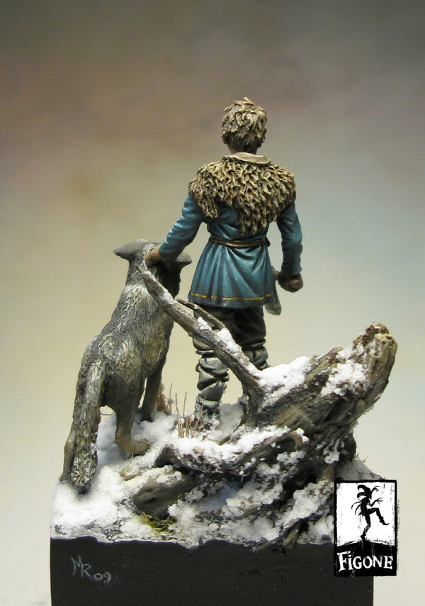 Figone Miniatures Remussen – Viking kid 54mm