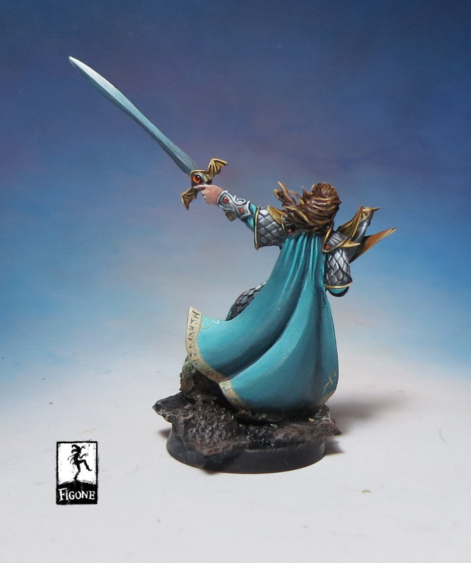 Figone Miniatures Nathaliel, Dragon Elfe Prince 35mm