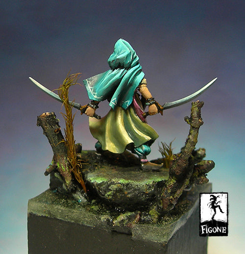 Figone Miniatures Lharm Sheod – eastern warrior 35mm