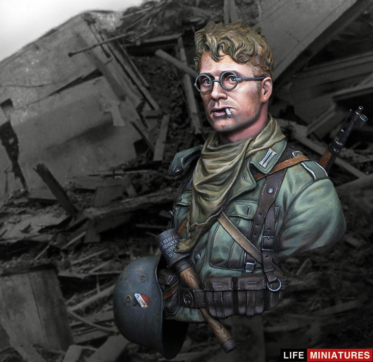 Life miniatures German 6th Army, Stalingrad 1942 BUST
