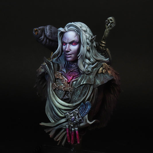 【XINGHUI】 Elven warrior Bust High-quality resin model（Limited Edition）