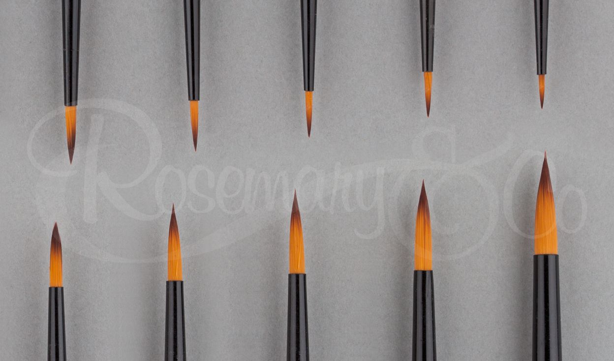 Roremary Painting Brush SERIES 313. GOLDEN NYLON