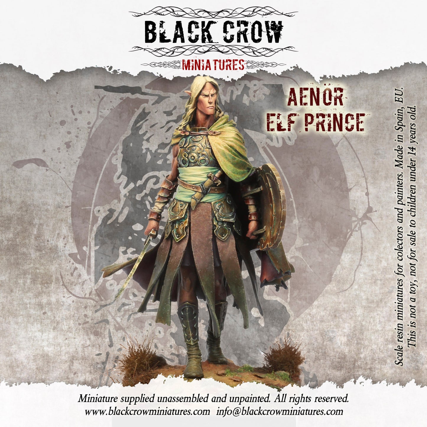 Black Crow Miniatures AENOR 75mm