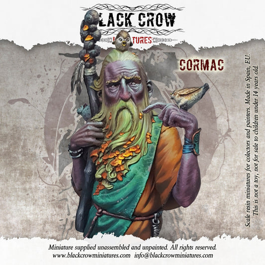 Black Crow Miniatures CORMAC Bust 1/12