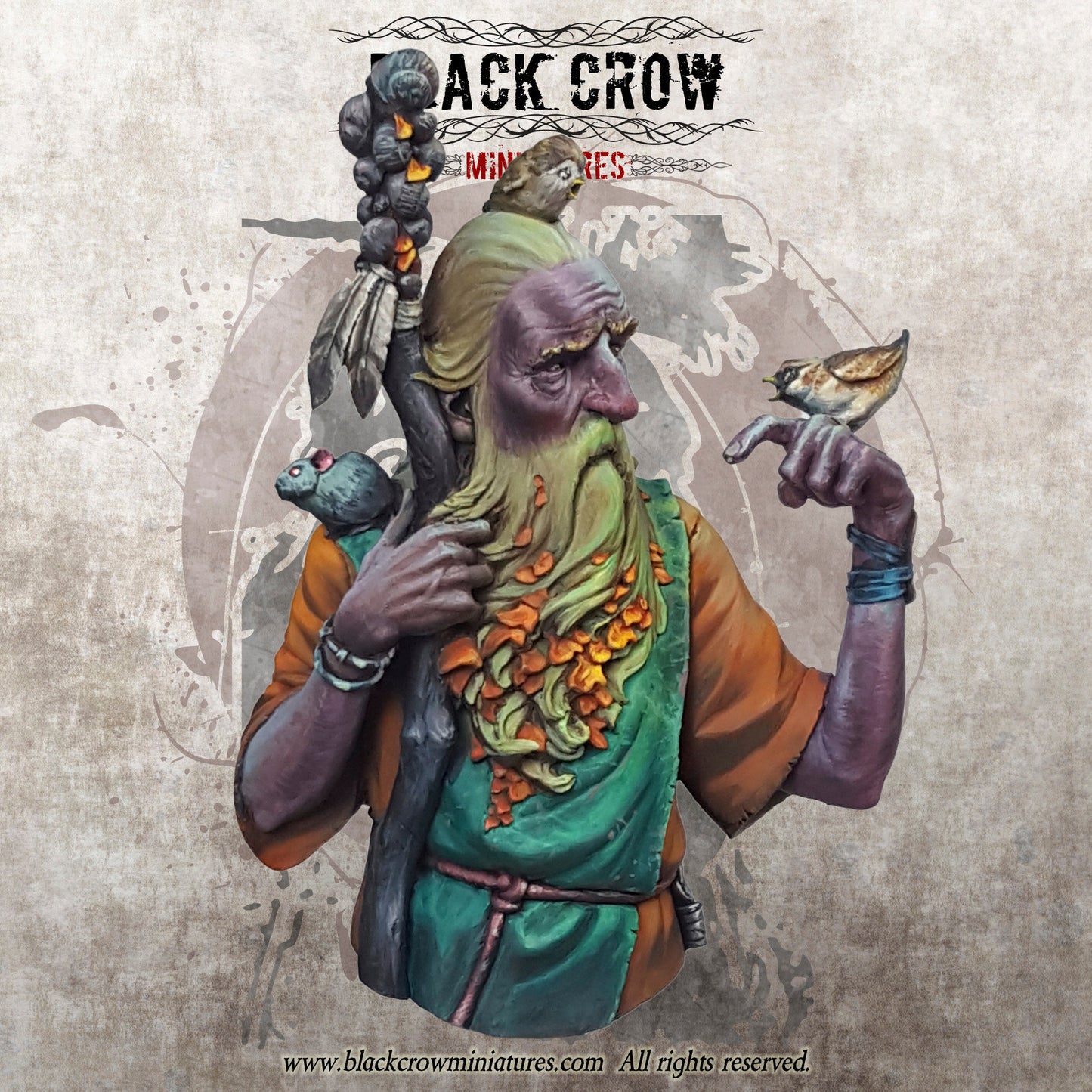 Black Crow Miniatures CORMAC Bust 1/12