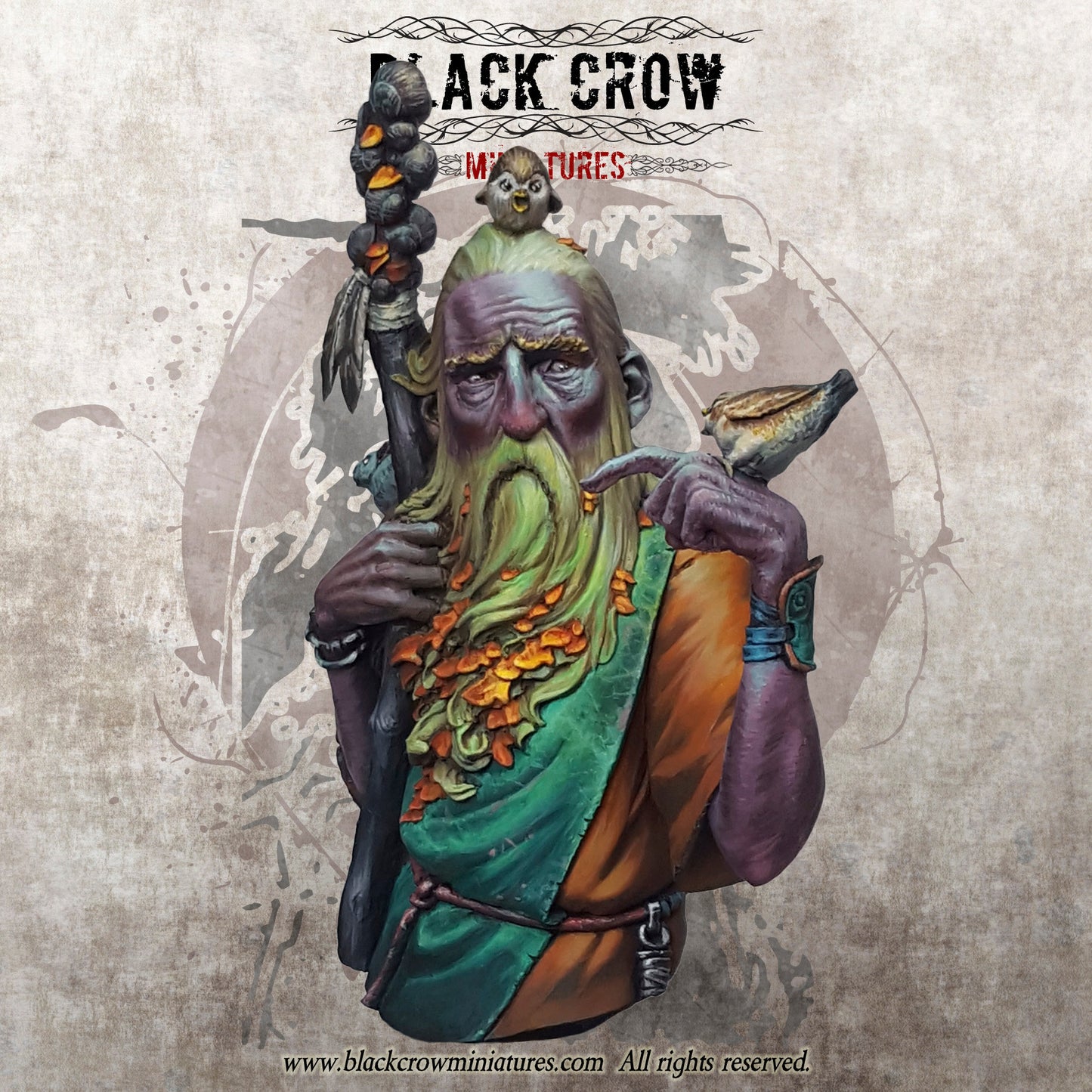 Black Crow Miniatures CORMAC Bust 1/12