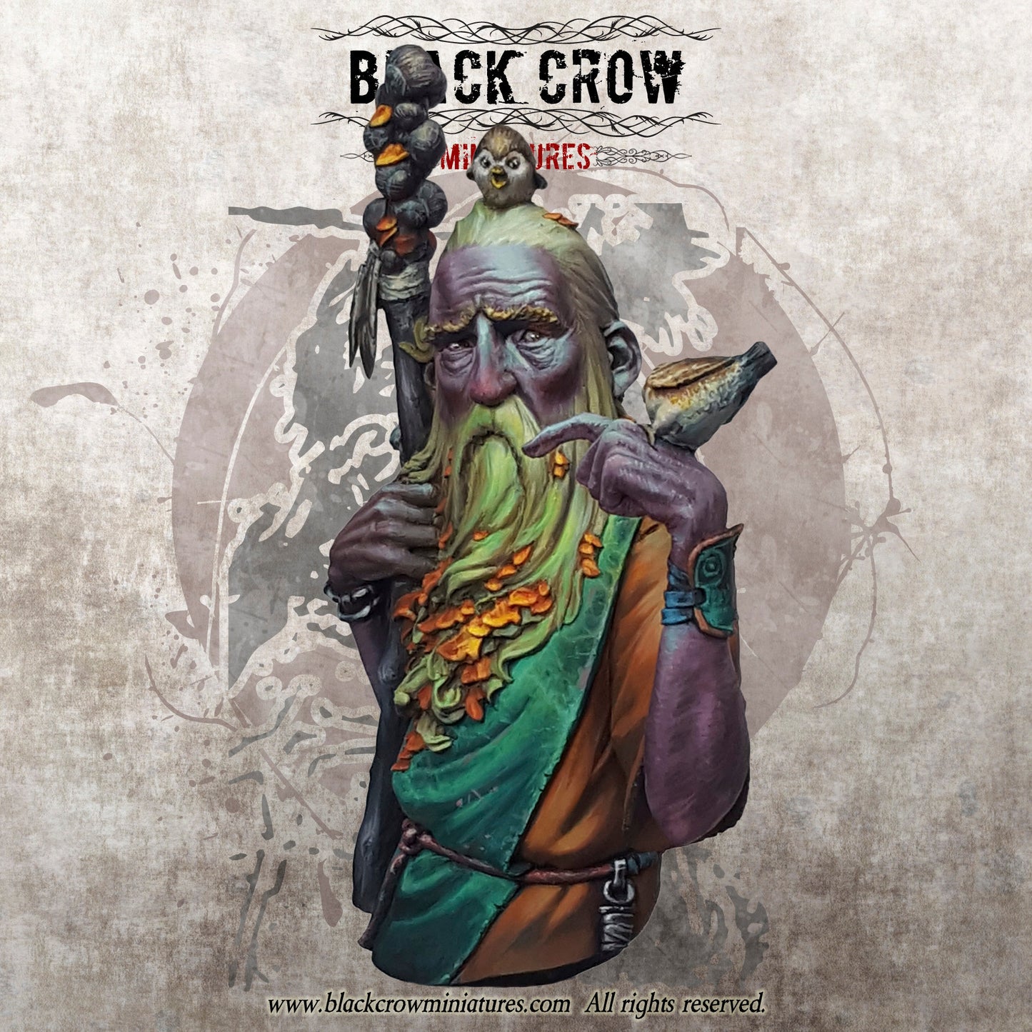Black Crow Miniatures CORMAC Bust 1/12