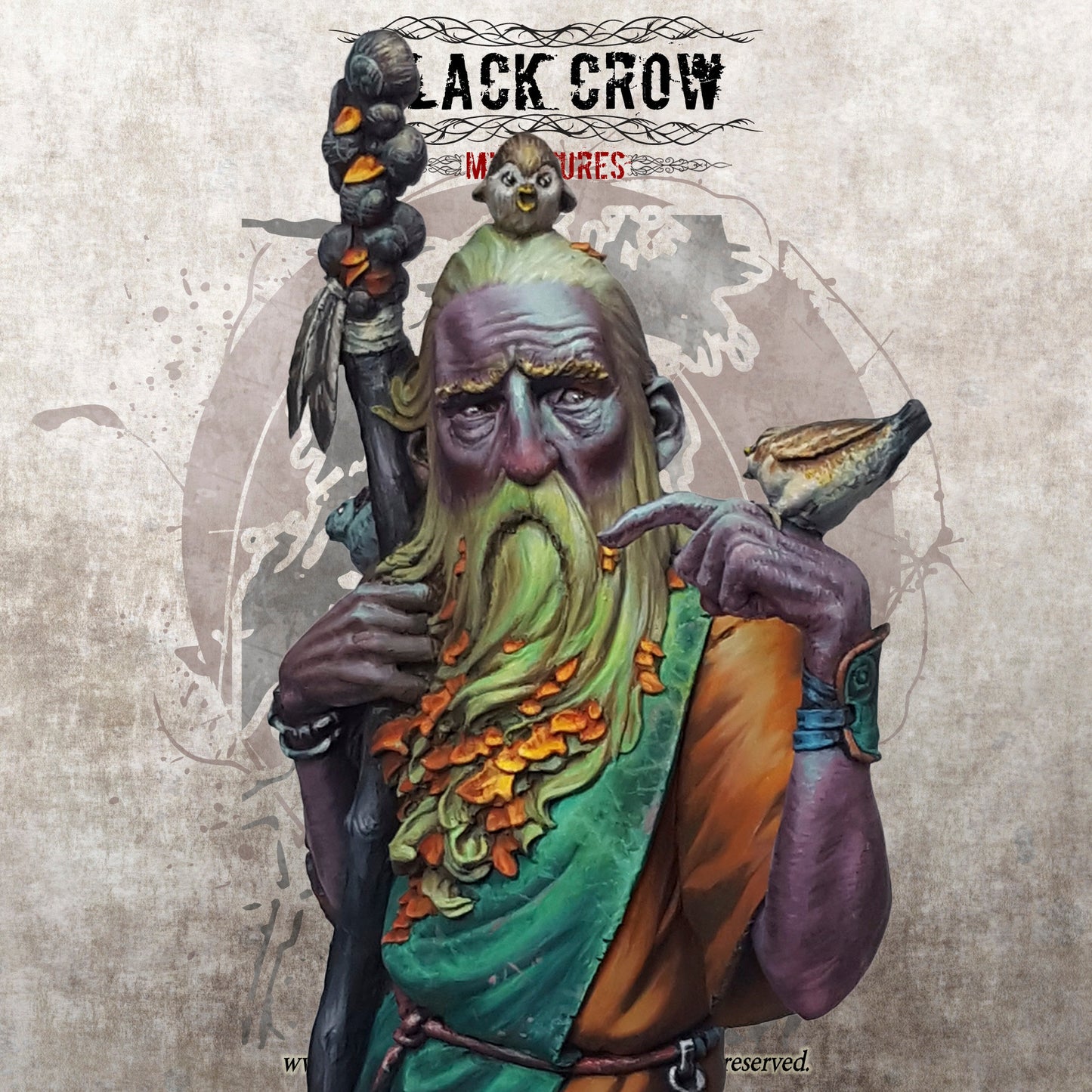 Black Crow Miniatures CORMAC Bust 1/12