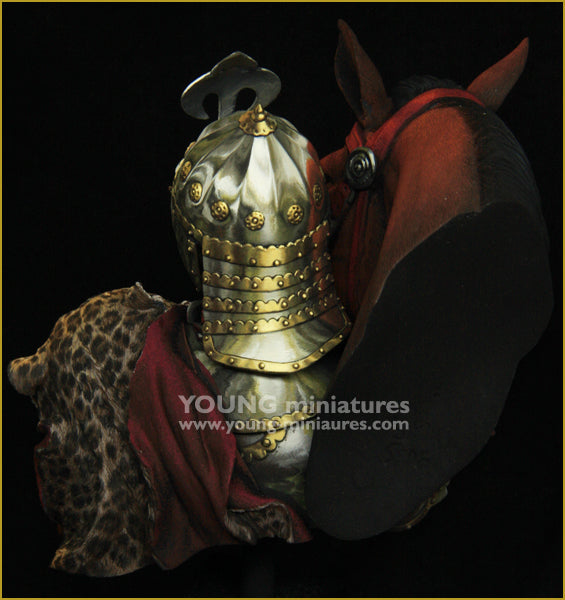 Young Miniatures Comradeship Polish Hussars 17th cen.  1/10 Bust Resin YH1869 BUST