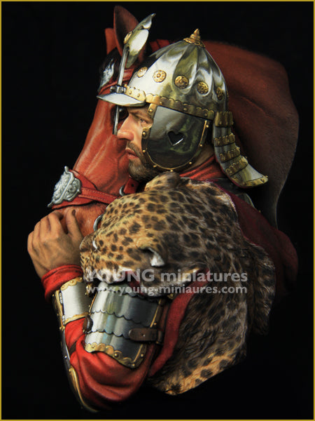 Young Miniatures Comradeship Polish Hussars 17th cen.  1/10 Bust Resin YH1869 BUST
