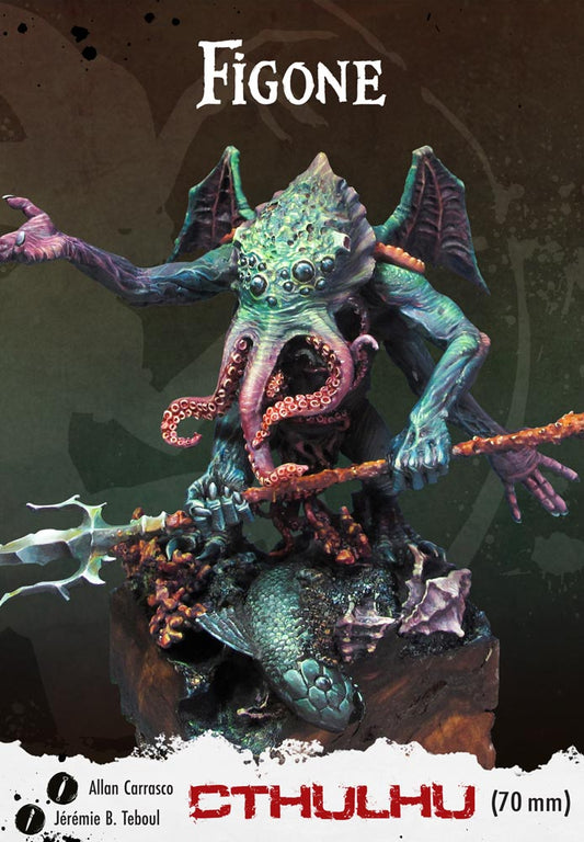 Figone Miniatures Cthulhu, Le dormeur de R’Lyeh 75mm