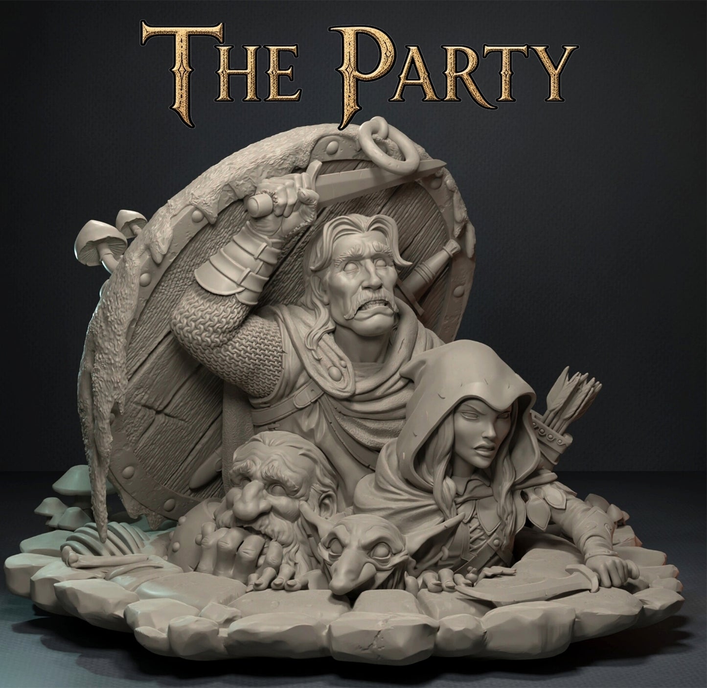 Joapala Studio DUNGEONS PART IV: THE PARTY 75mm