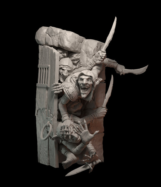 Joapala Studio DUNGEONS PART I : THE GOBLINS GANG 90mm