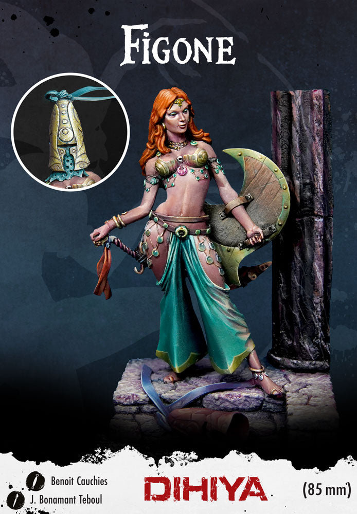 Figone Miniatures Dihivia 75mm – deux versions