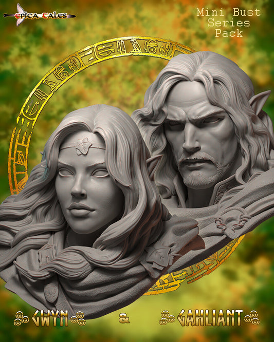 Epica Tales GAHLIANT & GWYN Mini Busts Pack  1/12