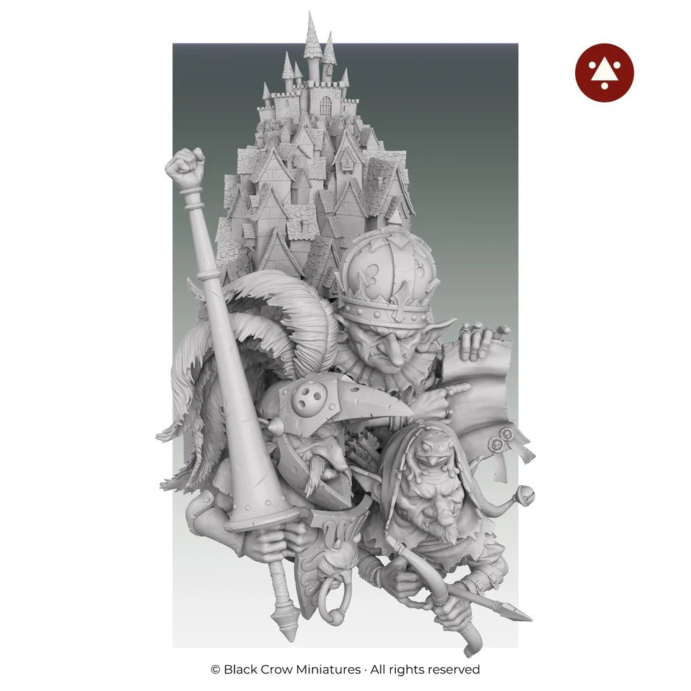 Black Crow Miniatures GOBLIN CITY  1/10 BUST （132mm）