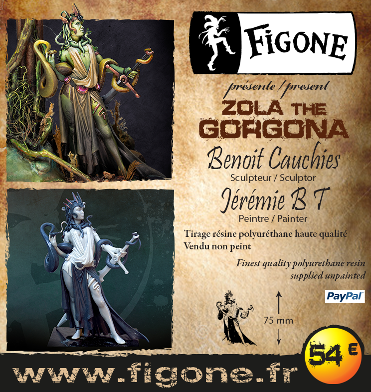 Figone Miniatures Gorgona 75mm