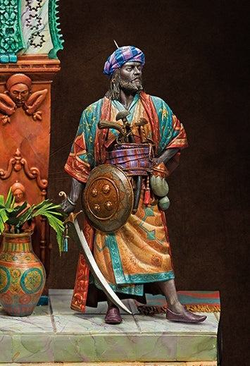 Figone Miniatures Homme d’arme Maure 75mm