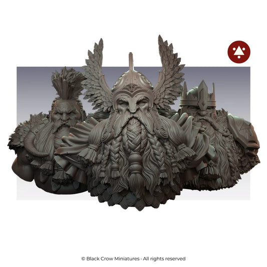 Black Crow Miniatures IRON AND STONE Bust 1/12
